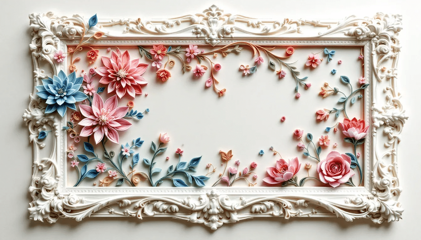 B9783c0704b04653b33e06c820a99f35 simply paper crafts Framed paper quilling art displayed beautifully on a wall