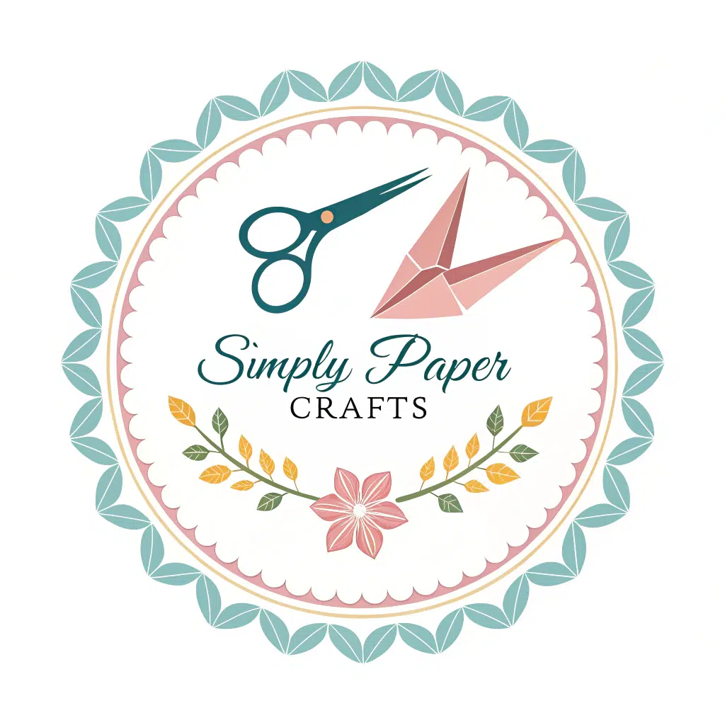 Create a website logo on simply paper crafts  make  simply paper crafts
