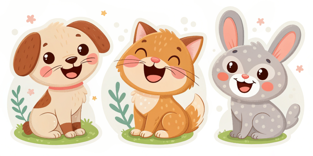 Da445e96 06bb 4505 b0f7 3f9db4f4a7a2 simply paper crafts cute animals on a white background