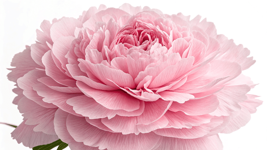 Faec0fd442a94f1f8d0d83fca9777a05 simply paper crafts Closeup image of a peony crepe paper flower