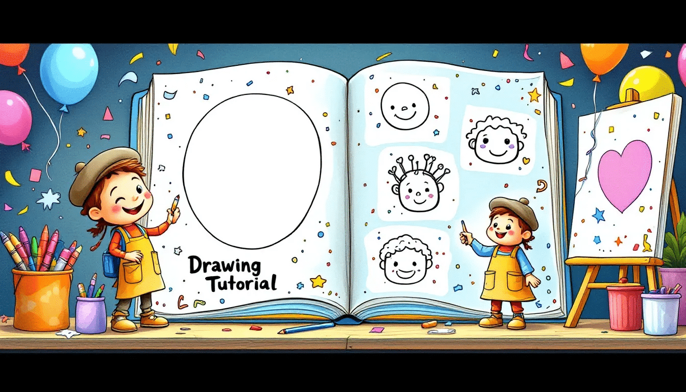2ea6812f4ec14efca16fbfbb53eca198 simply paper crafts An easy step by step drawing tutorial displayed visually with illustrations