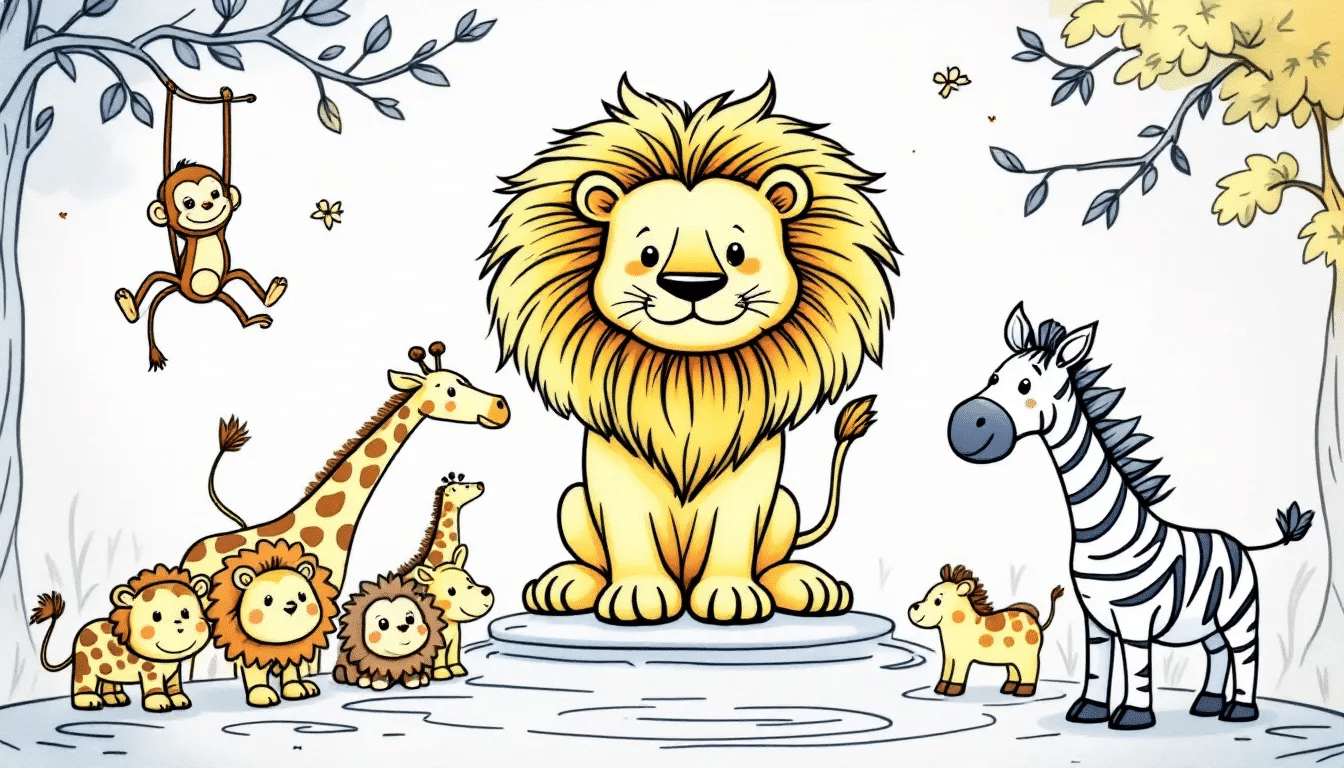 F7e76058f7c54ace9328b186a0522100 simply paper crafts This image features a fun and engaging coloring sheet of various zoo animals including a lion elephant and giraffe designed for kids to enjoy Perfect for creative activities on rainy days this free printable coloring page encourages imagination and artistic expression