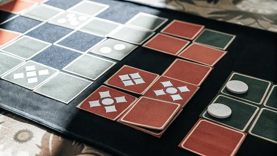 Printable game on a black paper
