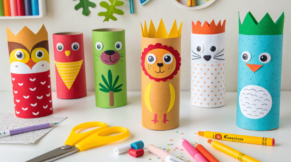 20+ Creative Paper Towel Tube Art Ideas for Kids’ Craft Projects