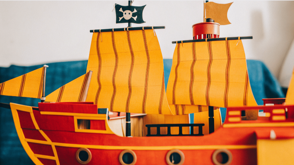 Easy Papercraft Pirate Ship: Fun DIY Project for Kids