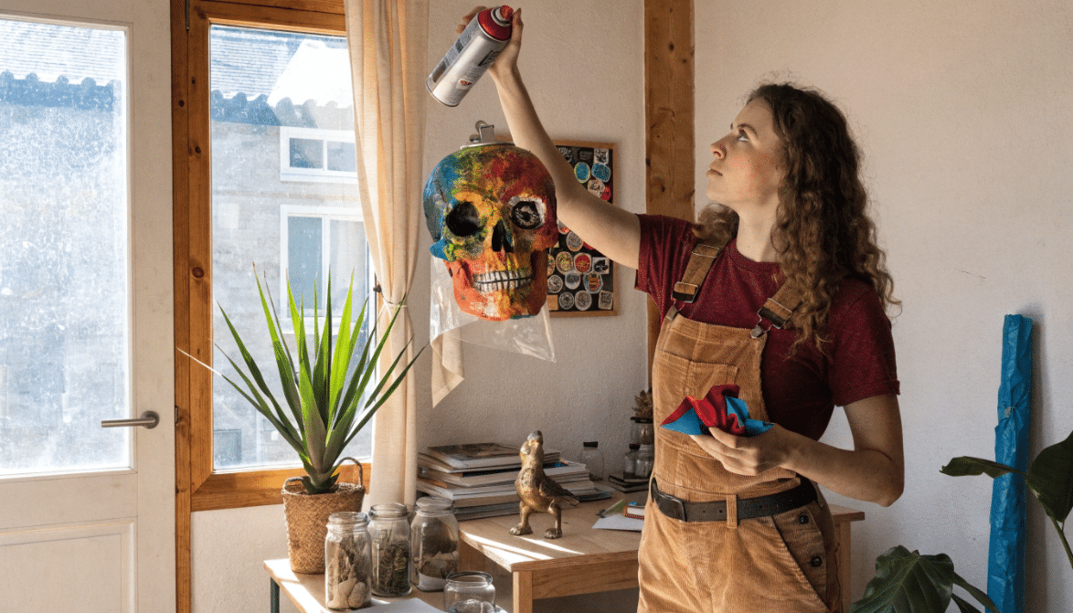 Best Spray Paint For Paper Mache (Masks, Letters & Sculptures)