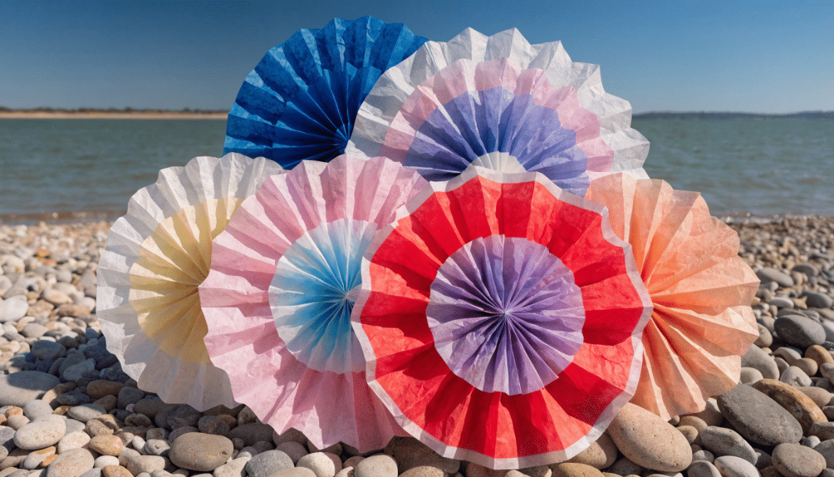 DIY Tissue Paper Fans: Easy, Elegant Party & Wedding Decor