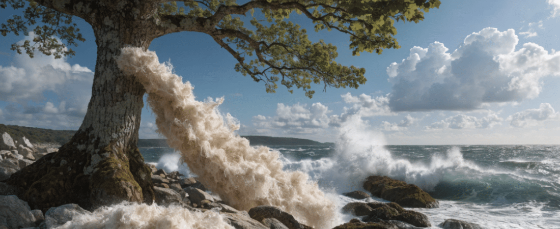 Paper is made from which plant An image of a tree used for making paper