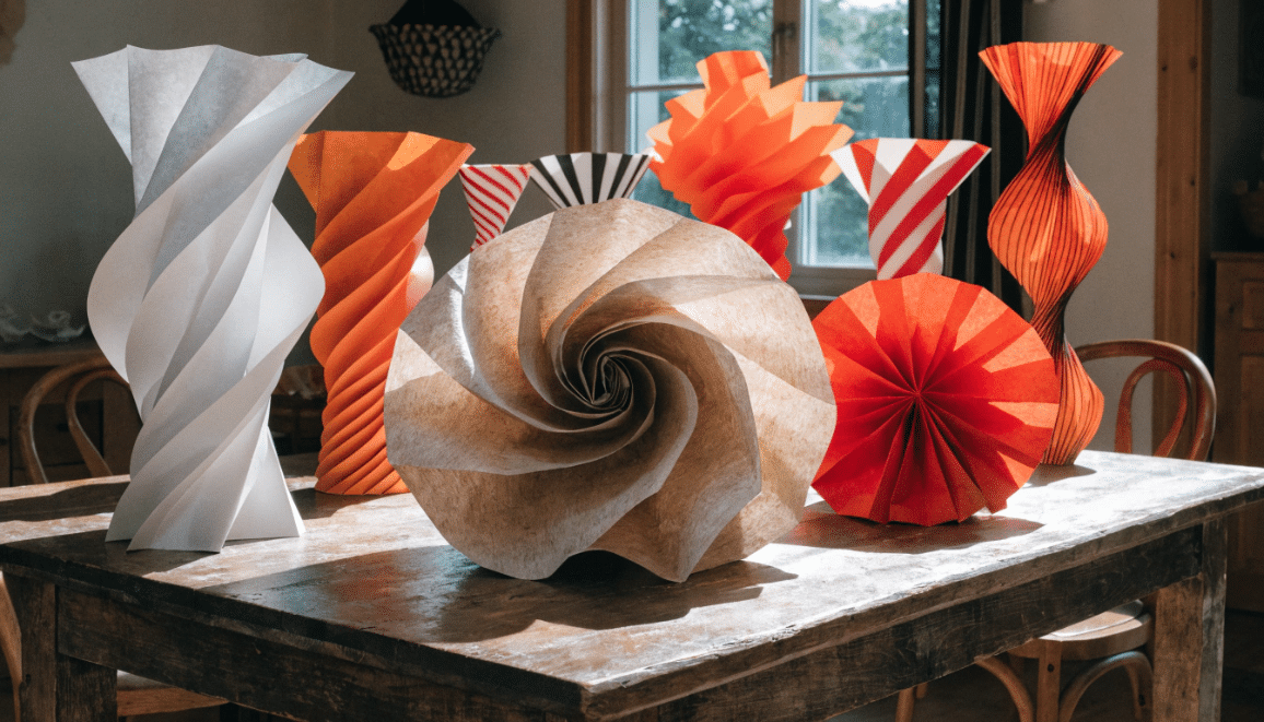 Paper Twisting Designs