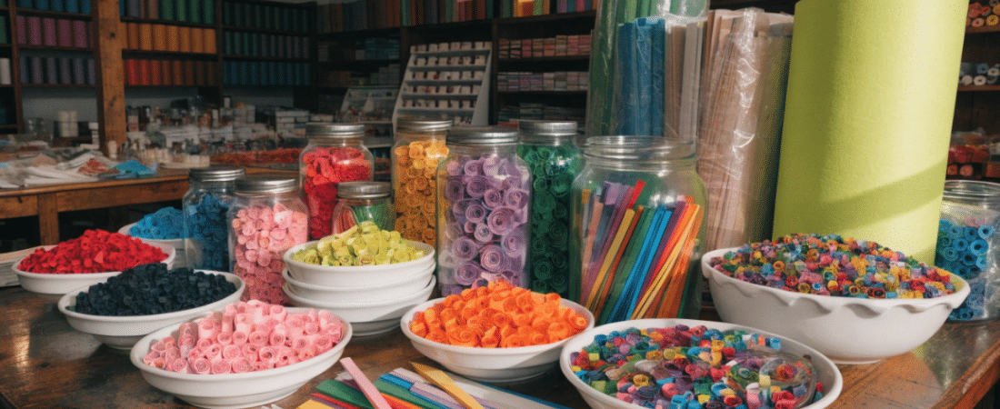 An image of a paper quilling store