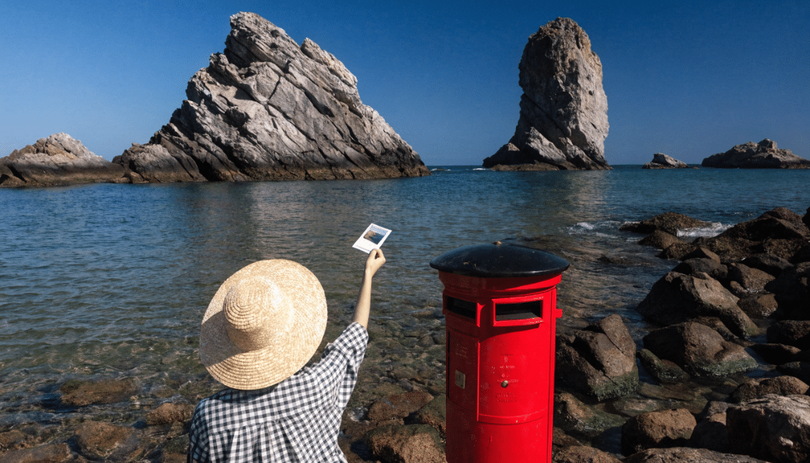 Send a Postcard to a Friend: From Idea to Mailbox