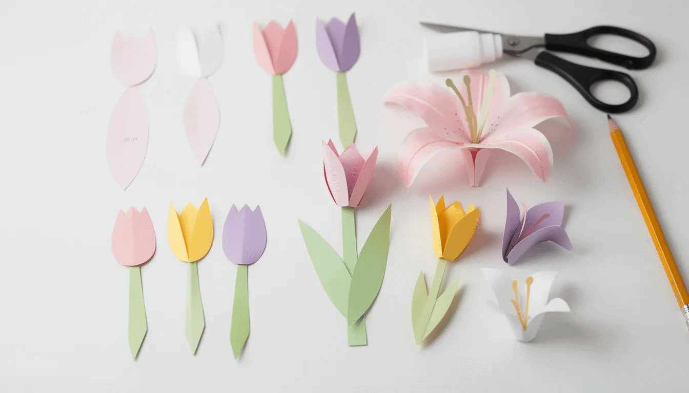 Paper Flower Shapes: Ideas, Tutorials & Craft Inspiration