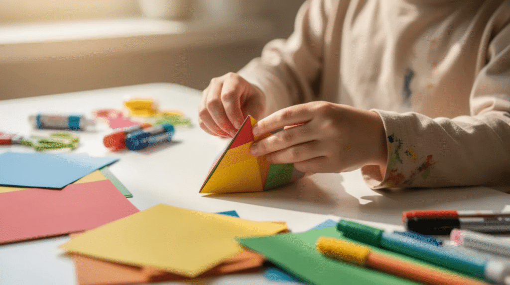 Children’s Paper Crafts: 40+ Easy Ideas to Cut, Fold & Create