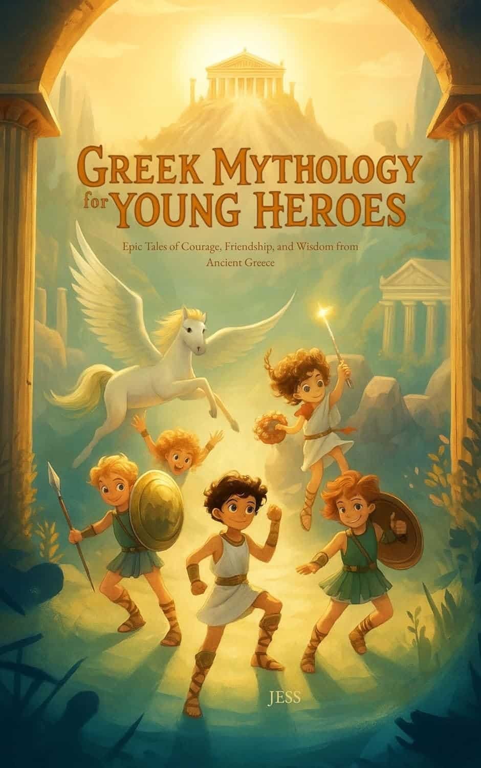 Greek Mythology for Young Heroes Ebook